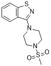 3-(4-(methylsulfonyl) piperazin-1-yl) benzo[d] isothiazole