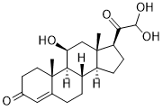 Hydrocortisone Glyoxal Hydrate Isomer-1                                                                                                                                                                                                                        