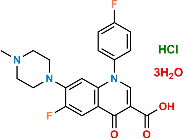 Difloxacin Hydrochloride Trihydrate