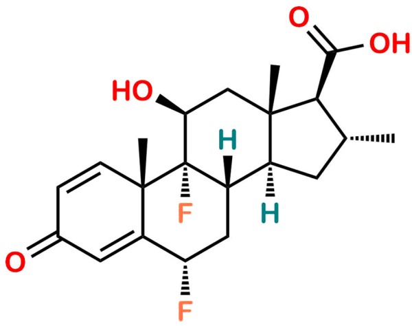 Diflucortolone 17-Carboxylic Acid