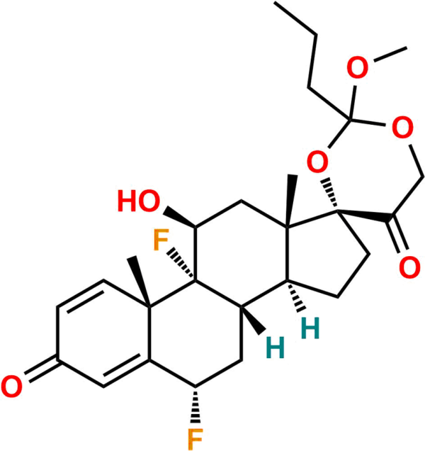 Difluoroprednisolone Trimethylortobutyrate