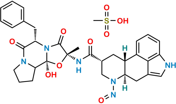 N-Nitroso N-Desmethyl Dihydroergotamine Mesilate