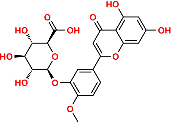 Diosmetin 3'-O-β-D-glucuronide