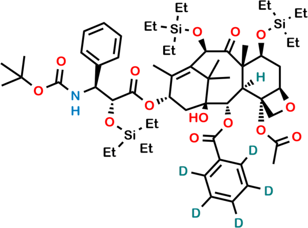 Docetaxel-d5 2’,7,10-Tris(triethylsilyl) Ether