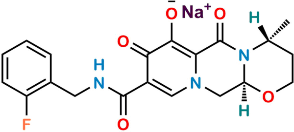 4-Defluoro Dolutegravir (sodium salt)