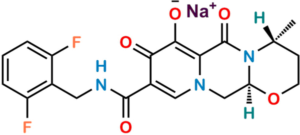 4-Desfluoro-6-Fluoro Dolutegravir (sodium salt)