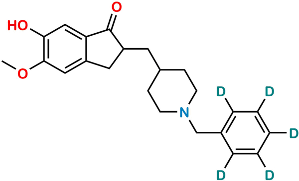 6-O-Desmethyl Donepezil D5