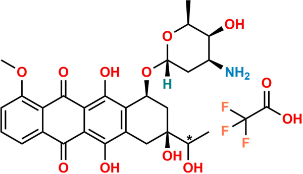 Doxorubicin Impurity 15 (Mixture of Diastereomers) (TFA Salt)