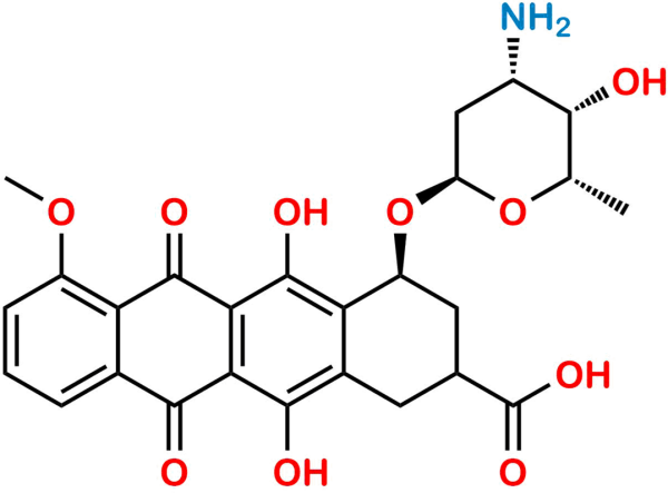 9-Carboxy Doxorubicin Impurity 2