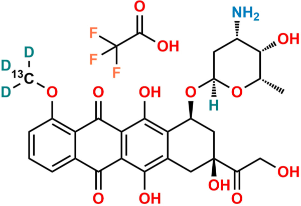 Doxorubicin 13CD3 TFA