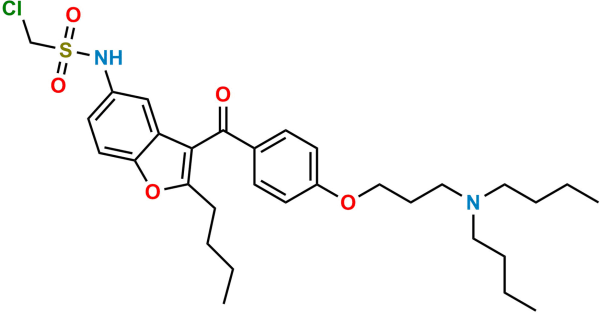 S-Desmethyl S-Chloromethyl Dronedarone