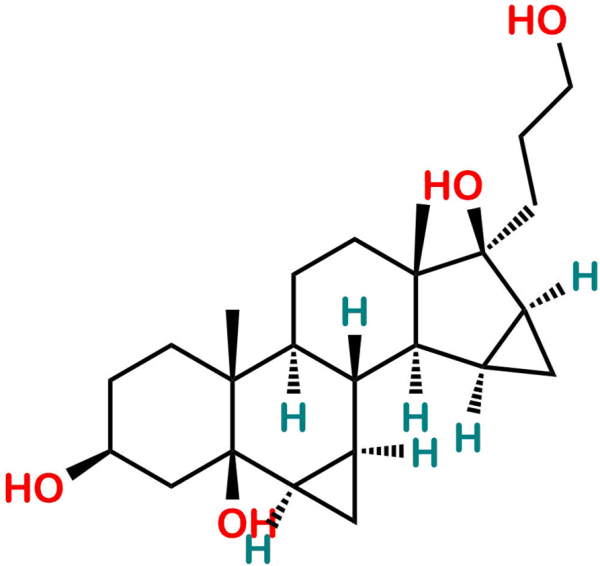 3β,5β-Dihydroxy Drospirenone Ring-opened Alcohol Impurity