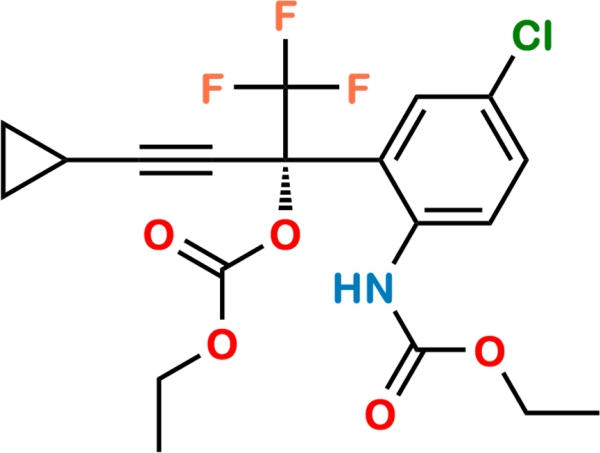 Bis(ethoxycarbonyl) Efavirenz Amino Alcohol