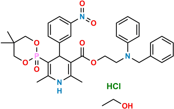 Efonidipine Hydrochloride Monoethanolate