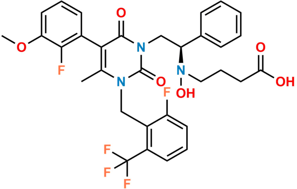 Hydroxyl Amine Elagolix Impurity