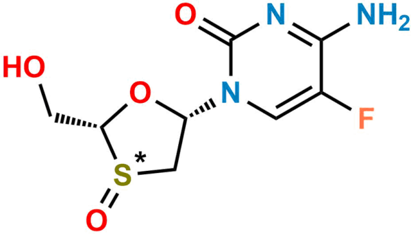 Emtricitabine S-Oxide [Mixture of diastereomers]