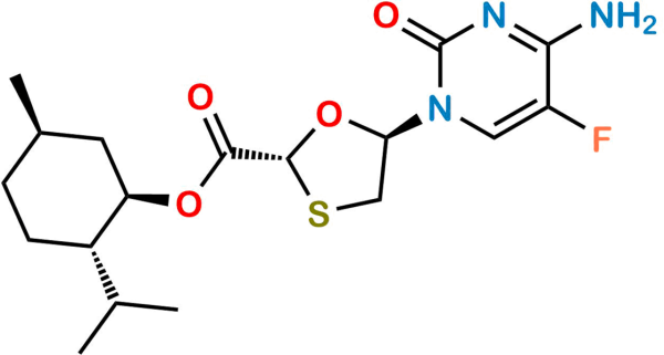 (2R,5R) Emtricitabine Menthyl Ester