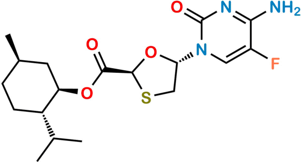 (2S,5S) Emtricitabine Menthyl Ester