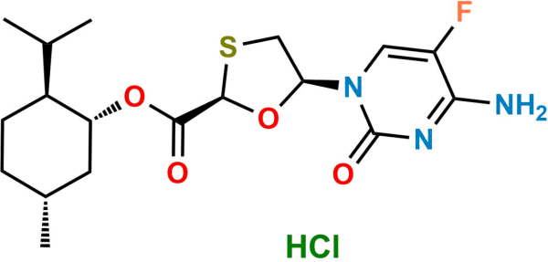 Emtricitabine Menthyl Ester Impurity Hydrochloride