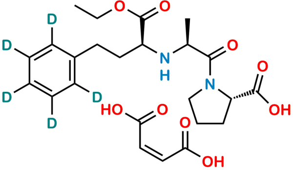 Enalapril D5 maleate