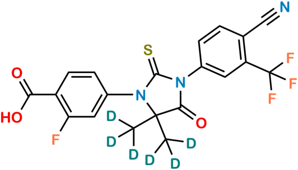 Enzalutamide D6 Carboxylic Acid