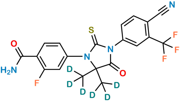 N-Desmethyl Enzalutamide-d6