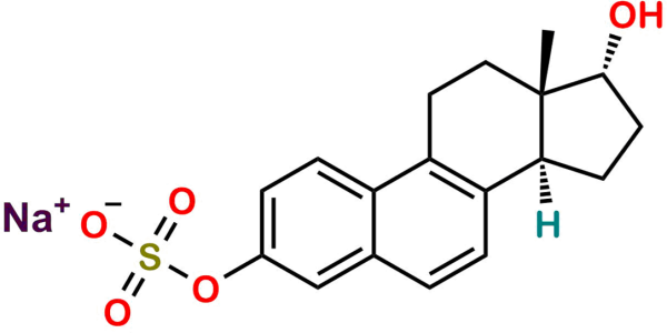 17α-Dihydro Equilenin 3-Sulfate Sodium Salt