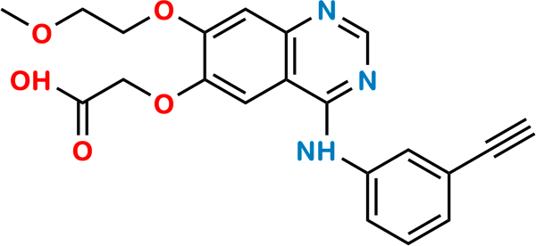 Erlotinib metabolite M11