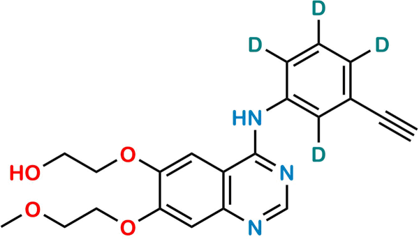 Desmethyl Erlotinib-d4