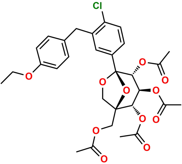 Ertugliflozin Tetra-Acetate Impurity 