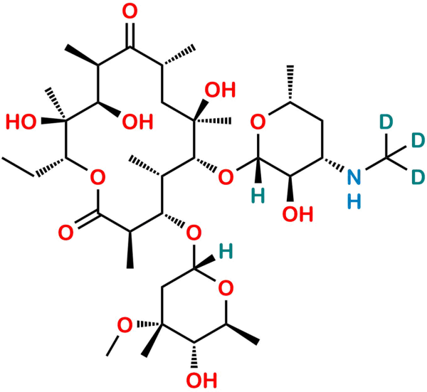 N-Demethyl Erythromycin A D3