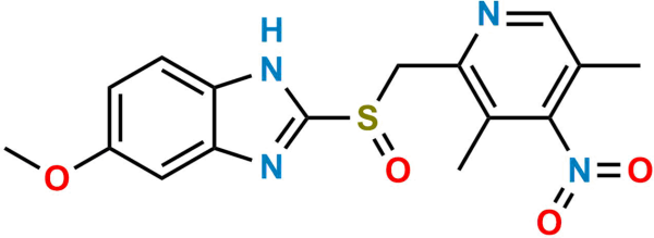 4-Desmethoxy-4-Nitro Esomeprazole