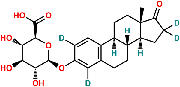 Estrone-O-β-D-Glucuronide-d4