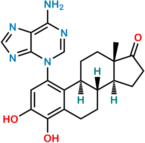 4-Hydroxy Estrone 1-N3-Adenine