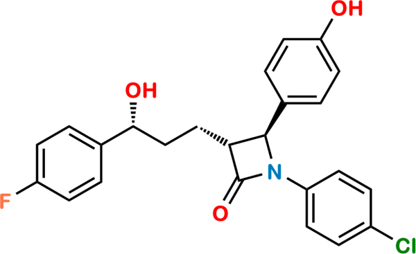 (R)-Ezetimibe Desfluoro Chloro Impurity