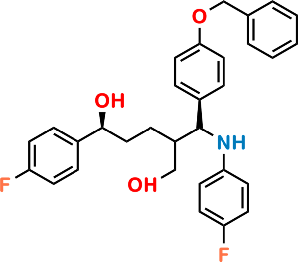 Benzyl Ezetimibe Diol (Mixture of Diastereomers)