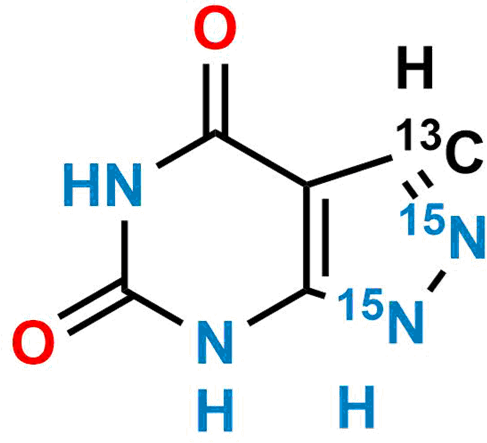 Oxipurinol 13C 15N2