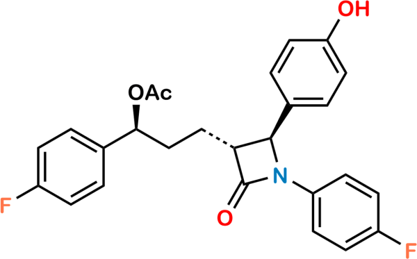 Ezetimibe 3-O-Acetyl Impurity