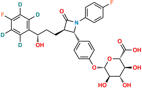 Ezetimibe D4-O-Beta-Glucuronide