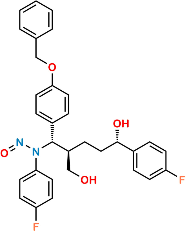 Ezetimibe Benzyl Diol Nitroso Impurity