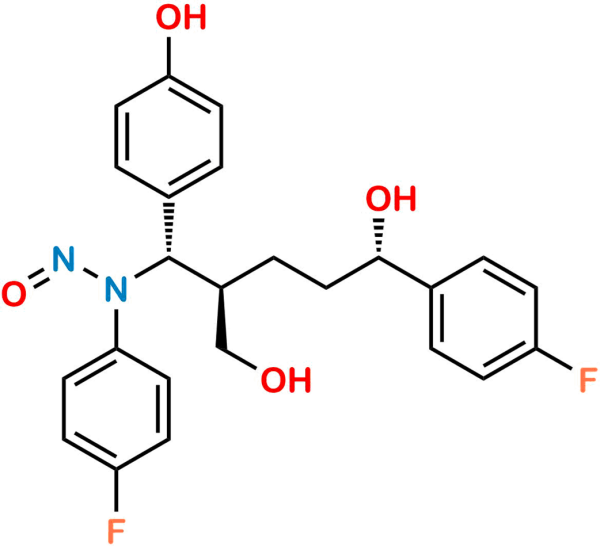 Ezetimibe Open-Ring Alcohol Nitroso Impurity