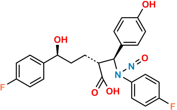 N-Nitroso Ezetimibe Open-Ring Acid