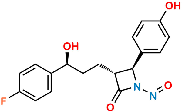 Ezetimibe Nitroso Impurity 1