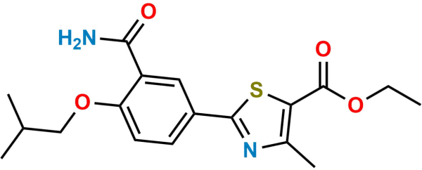 Febuxostat Ethyl Ester Amide Impurity