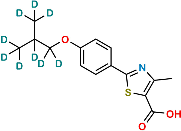 3-Descyano Febuxostat D9