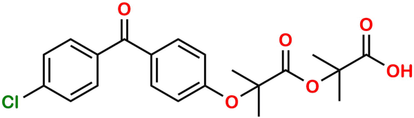 Fenofibric Acid 1-Carboxyl-1-methylethyl Ester