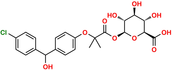 Fenirofibrate Acyl-β-D-glucuronide