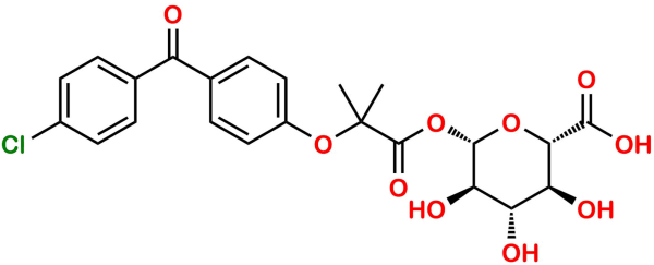 Fenofibric Acid Acyl-β-D-Glucuronide