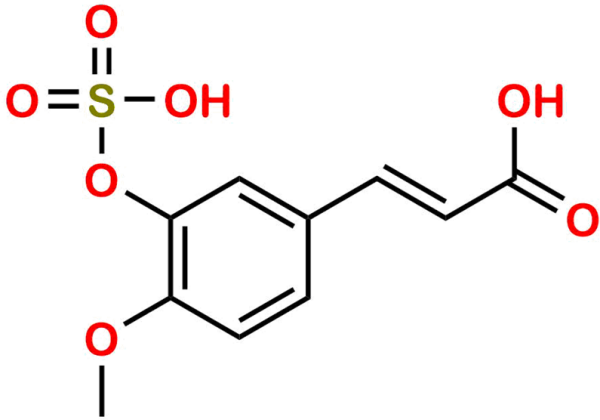 Isoferulic Acid 3-sulfate