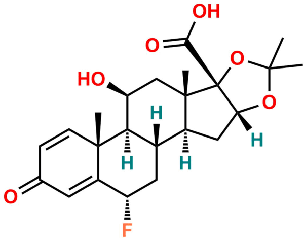 Flunisolide-17-Carboxylic Acid